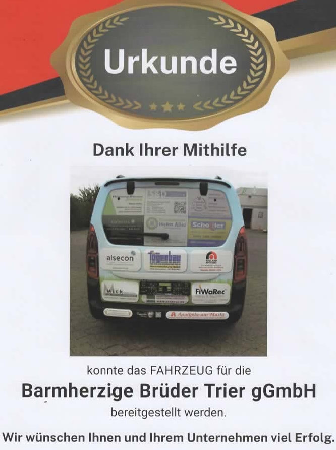 Fahrzeugweihe am 11. September 2023 